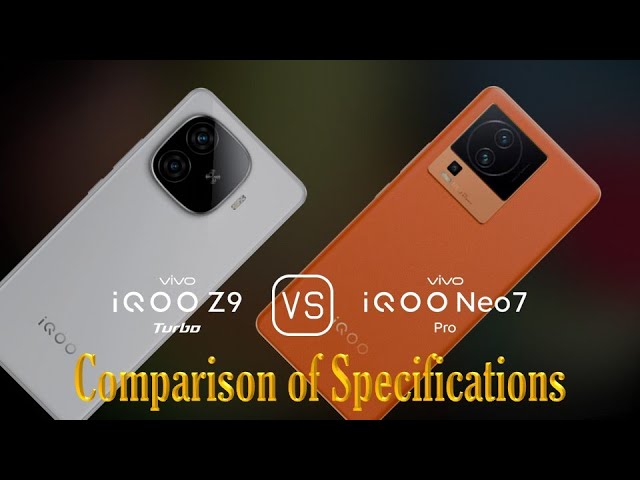 iQOO Neo 7 vs iQOO Z9 Lite: India Comparison 2024